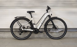 Simplon Silkcarbon TQ, Deore-10 LG | Pearl White Gloss, 46 cm / 18" (S), Shimano Deore-10, Linkglide | velomarkt.ch