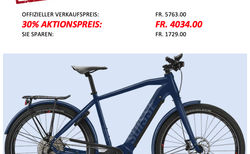 Tour de Suisse Broadway Urban Herren M dunkelblau glanz / Dekor transparent sport | Broadway | velomarkt.ch