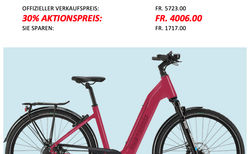 Tour de Suisse Charisma S fuchsia glanz / Dekor transparent klassisch | Charisma | velomarkt.ch