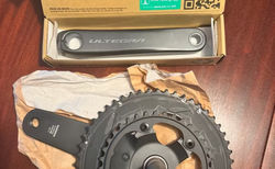 Shimano Ultegra 52/36 Kurbelgarnitur, Powermeter 4iiii, 175 mm Kurbelarme | Neu | velomarkt.ch