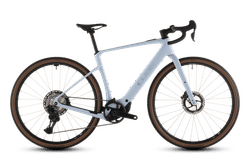 CUBE Cube Nuroad Hybrid C:62 SLX 400X iceblue´n´prism | iceblue´n´prism, 46 cm / 18" (S), Shimano GRX Di2 RD-RX827-SGS, 12-Speed | velomarkt.ch