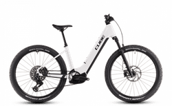 CUBE Reaction Hybrid SLT metallicwhite´n´black Easy Entry Easy Entry 50cm / S metallicwhite´n´black | 808712 | velomarkt.ch