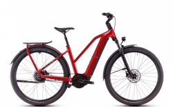CUBE Kathmandu Hybrid Comfort Pro electricred´n´red Trapeze Trapeze 50 cm / S electricred´n´red | 812311 | velomarkt.ch