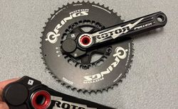 ROTOR INpower power meter crankset With Q-Rings (oval), 110 BCD, 11-speed kaufen in Zoug #2 | velomarkt.ch