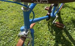 «Edelrad» - Schöner Lowrider mit Holz- und Leder- Details! kaufen in Saint-Gall #2 | velomarkt.ch