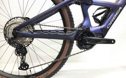 ORBEA RISE SL M10 420 Wh L tanzanite carbon view - raw carbon kaufen in Saint-Gall #4 | velomarkt.ch
