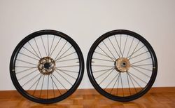 Mavic Open Disc Laufradsatz (2 Laufräder) – Top Zustand | inkl. Vittoria Rubino Pro & Shimano 105 Kassette | velomarkt.ch