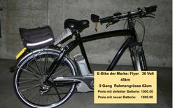 E-Bike der Name: Flyer | super zustand | velomarkt.ch
