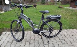 E-Citybike mit viel Zubehör | Cannondale Mavaro E‑Citybike in Rahmen 47 | velomarkt.ch
