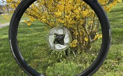 Vorderrad DT Swiss PRC 1400 Spline Disc | Leichtes Carbonrad für Discbrakes | velomarkt.ch