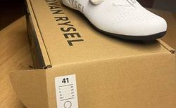Veloschuhe Van Rysel Rennvelo RCR-R weiss | Neu & ungebraucht | velomarkt.ch
