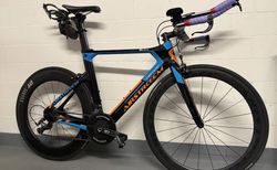 Zeitfahrrad/Triathlon-Fahrrad Airstreeem | Carbon rahmen Grösse 58, Shimano Ultegra | velomarkt.ch