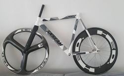 SKREAM V3 sprint weiss | Fixed Gear Frameset inkl. 2 Fork | velomarkt.ch