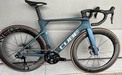 Cube Litening AERO C:68X SLT atlantisgrid-ice Gr. 54cm | Shimano Dura Ace Di2 inkl. Powermeter | velomarkt.ch