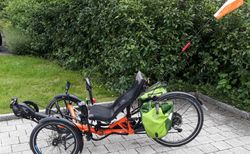 Speed-Trike Scorpion fs 26 mit Shimano STEPS E8000 (25km/h) | E-Liegedreirad im top Zustand | velomarkt.ch