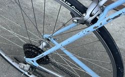Vintage Rennvelo Stahl Hellblau mit Shimano Komponenten kaufen in Bern #4 | velomarkt.ch