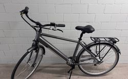 Trekking E-Bike Herren Grau – Bafang Motor, Shimano 7-Gang, neuwertig kaufen in Zurigo #1 | velomarkt.ch