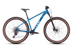 CUBE ATTENTION | metallicteal´n´white, S, Shimano Deore RD-M6100-SGS, ShadowPlus, 12-Speed | velomarkt.ch