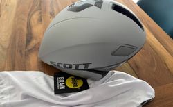 Triathlonhelm Scott Split plus M/L neu | Zeitfahrhelm, wenn jede Sekunde zählt | velomarkt.ch