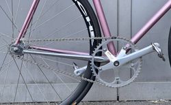 Ferrapoli track bike / fixed gear — Miche / Cinelli / Campagnolo / NJS  Custom steel kaufen in Waadt #3 | velomarkt.ch
