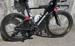 Argon 18 E-119 Tri+ Dura-Ace Di2 / Zipp 808 / Grösse S / sehr guter Zustand | Hochwertiges Triathlon-/Zeitfahrrad in top Zustand | velomarkt.ch