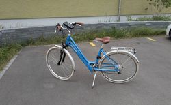 E-Bike allegro  Invisible City 48cm / 28 (Unisex), türkis | 1090km only, super for work | velomarkt.ch