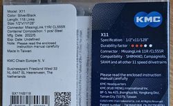 KMC Kette X11 kaufen in Obwalden #2 | velomarkt.ch
