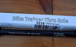 Bike Trainer Thru Axle | Neu | velomarkt.ch