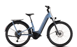 CUBE Kathmandu Hybrid ONE11 HPC Pro 800 hazeblue´n´blue | hazeblue´n´blue, 46 cm / 18" (S), Shimano Cues RD-U6000-GS | velomarkt.ch