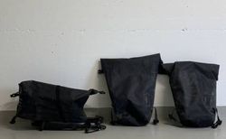 Tailfin Cargo Pack mit 2x 16L Pannier Bags | Tailfin Cargo Pack mit 2x 16L Pannier Bags | velomarkt.ch