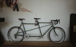 Tandem Rennvelo Orbit Stahl | Neu aufgebautes Tandem mit Ultegra 2x11, H+Son... | velomarkt.ch