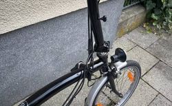 Brompton Klapprad schwarz 3 Gang | Brompton Klapprad schwarz 3 Gang | velomarkt.ch