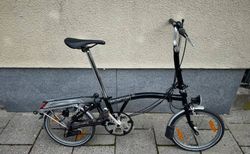 Brompton Klapprad schwarz 3 Gang kaufen in Wallis #3 | velomarkt.ch