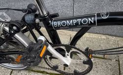 Brompton Klapprad schwarz 3 Gang kaufen in Wallis #4 | velomarkt.ch