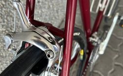 Rennvelo dunkelrot mit Stahlrahmen kaufen in Zurich #3 | velomarkt.ch