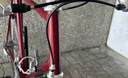 Rennvelo dunkelrot mit Stahlrahmen kaufen in Zurich #4 | velomarkt.ch