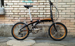 Tern Vector X10 | Schwarz/Orange, 57 cm / 22" (M), Sram X9 10speed | velomarkt.ch