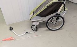 1er Kinder Veloanhänger Chariot Cougar 1 kaufen in Zurich #3 | velomarkt.ch