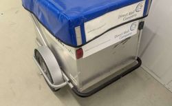 Veloanhänger/Handwagen mit Vollgummi Rädern für Verträger kaufen in Zürich #2 | velomarkt.ch
