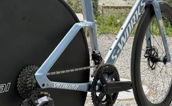 Specialized S-Works Shiv TT Custom M Gloss Glacial Metallic / Red To Gold Pearl Edge Fade / Metallic White Silver kaufen in Lucerne #4 | velomarkt.ch