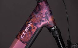 CUBE Reaction Hybrid SLX 800 shiftblush´n´art Easy Entry M shiftblush´n´art | 1086220604 | velomarkt.ch