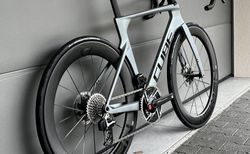 Cube Litening AERO C:68X SLX seagrey-black Gr. 54cm NEU | Sram Red E1 AXS, Powermeter | velomarkt.ch
