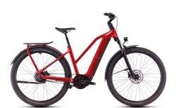 CUBE Kathmandu Hybrid Comfort Pro electricred´n´red Trapeze Trapeze 50 cm / S electricred´n´red | 8123110238 | velomarkt.ch