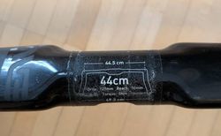 Hochwertiger Aero Gravel Lenker und Vorbau (zusammen oder separat) | ENVE Aero Lenker 44mm + Vorbau 130mm | velomarkt.ch