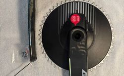 SRAM Force 1 AXS E1 Aero Powermeter Kurbelgarnitur 50T / 165 mm – NEU | Neue, ungefahrene SRAM Force 1 AXS E1 Powermeter-K | velomarkt.ch