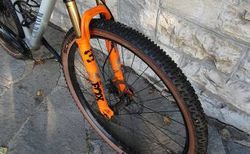 CANYON EXCEED CF4 MODIFIED UPGRADED SIZE S | CANYON EXCEED CF4 + FOX 32+ 3D SADDLE + BAR + TIRE | velomarkt.ch