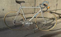 Gerber Vintage-Renner (Cinelli-Rahmen) – Campagnolo Nuovo Record – L’Eroica bereit! | Gerber Vintage-Renner (Cinelli, Campagnolo) | velomarkt.ch