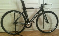 Canyon V-Drome AL 9.0 – F8  Aero Bahnrad | Fixie | Singlespeed | Bahnvelo (Grösse S: 167 -177 cm) | velomarkt.ch