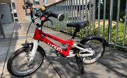 Woom 2 – 14 Zoll Kinderfahrrad in Rot – sehr guter Zustand | Woom 2 – 14 Zoll Kinderfahrrad in Rot | velomarkt.ch