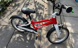 Woom 2 – 14 Zoll Kinderfahrrad in Rot – sehr guter Zustand kaufen in Graubünden #2 | velomarkt.ch